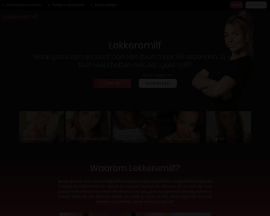 Lekkere Milf Logo